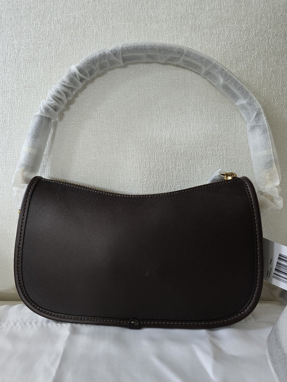NWT Coach Swinger Small Shoulder Bag in Maple/Dark Brown with Gold Hardware - Picture 3 of 6